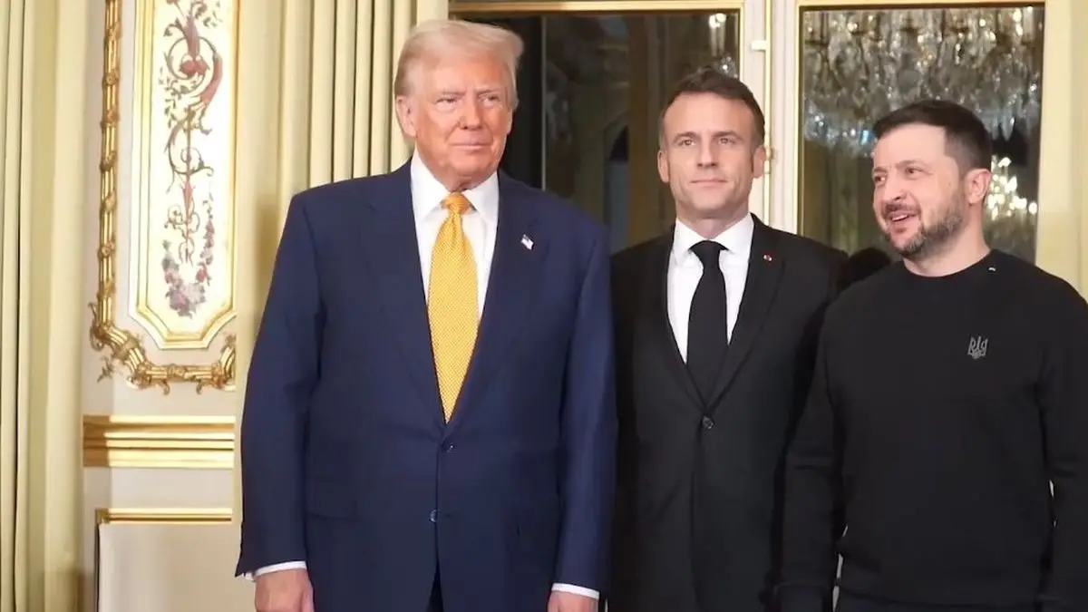 «Отлично! Нобелевская премия»: кадры разговора Трампа и Макрона о Зеленском