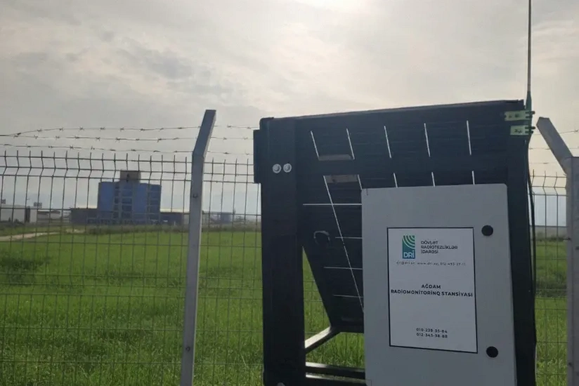 В Агдаме начала работу автономная радиомониторинговая станция