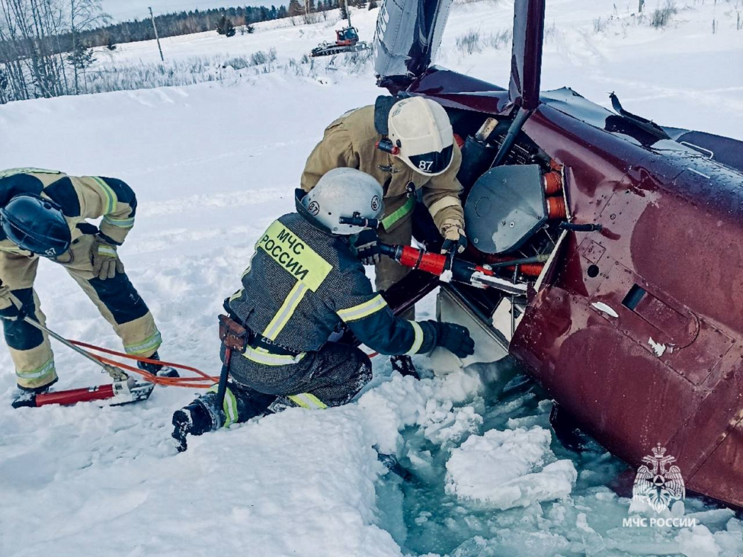 В России разбился вертолет: есть жертвы