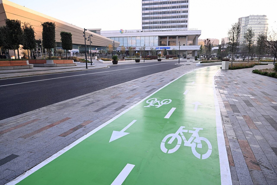 Названа общая протяженность велосипедных полос в Баку