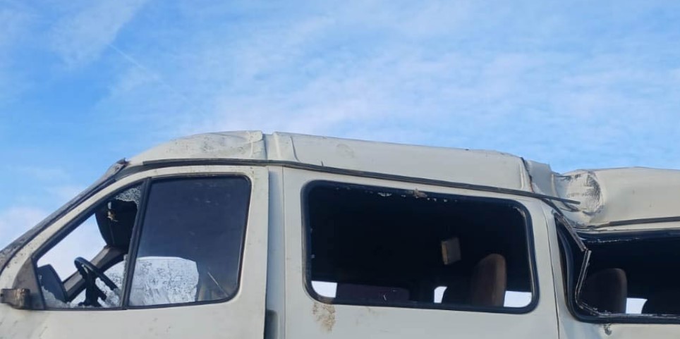 «Газель» с рабочими перевернулась в Самухском районе, есть погибший и раненые