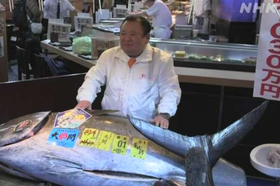 Эксклюзивный тунец ушел с молотка за астрономическую сумму 2 Эксклюзивный тунец ушел с молотка за астрономическую сумму