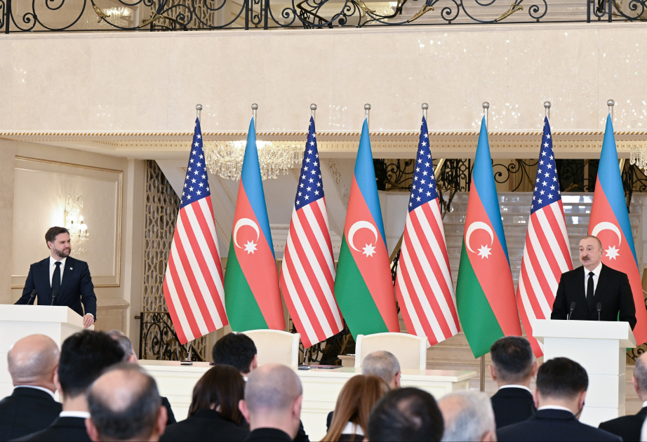 Алиев подчеркнул значимость TRIPP для сотрудничества Азербайджана и США