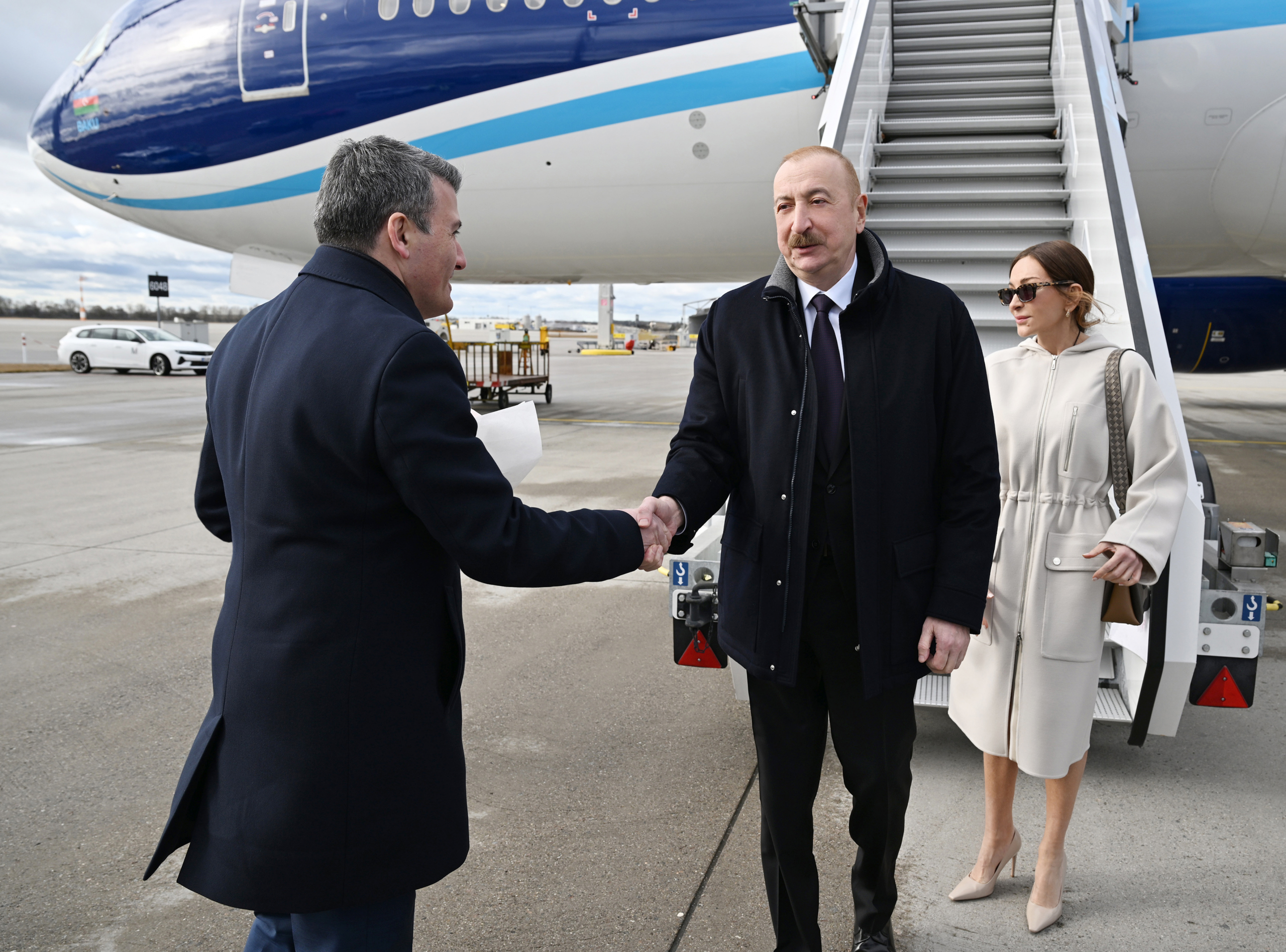 Ильхам Алиев прибыл в Германию