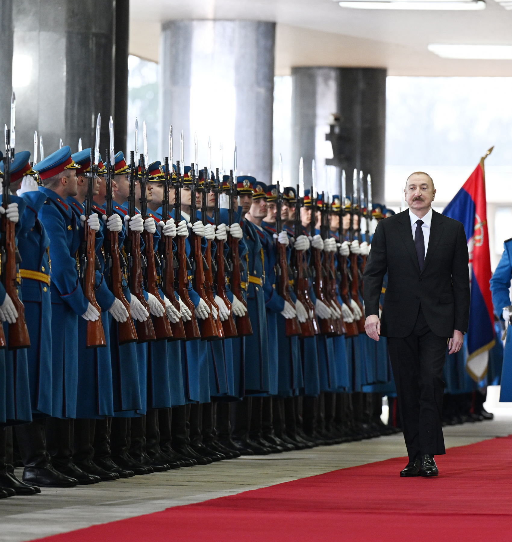 Ильхам Алиев встретился с Вучичем