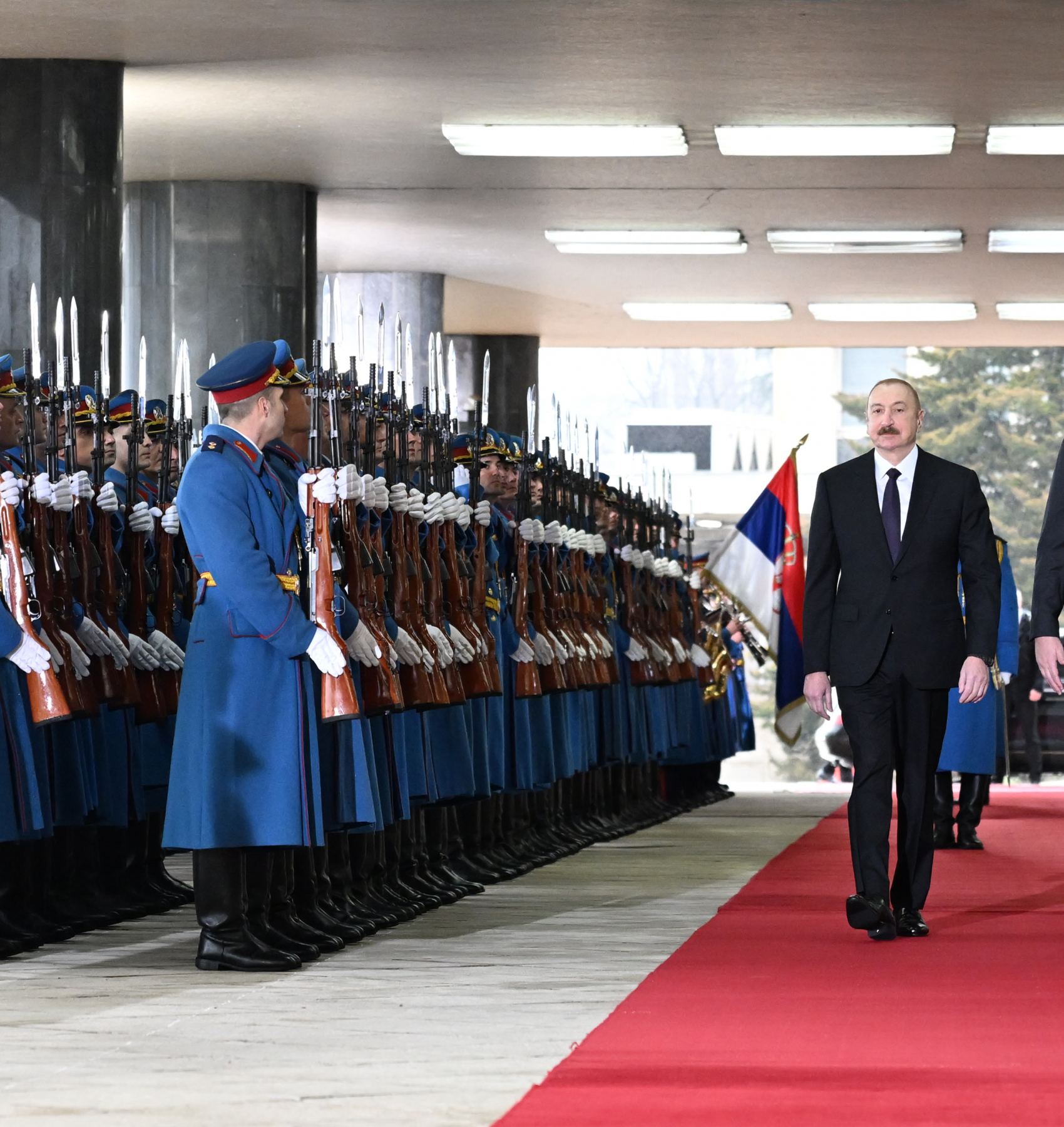 Ильхам Алиев встретился с Вучичем