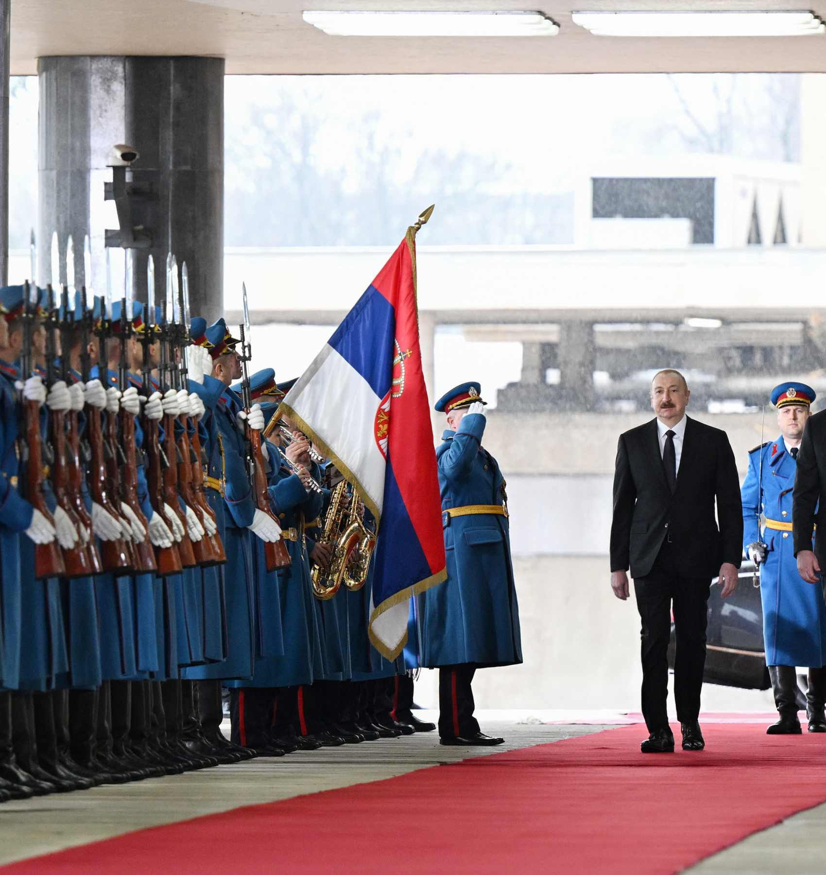 Ильхам Алиев встретился с Вучичем