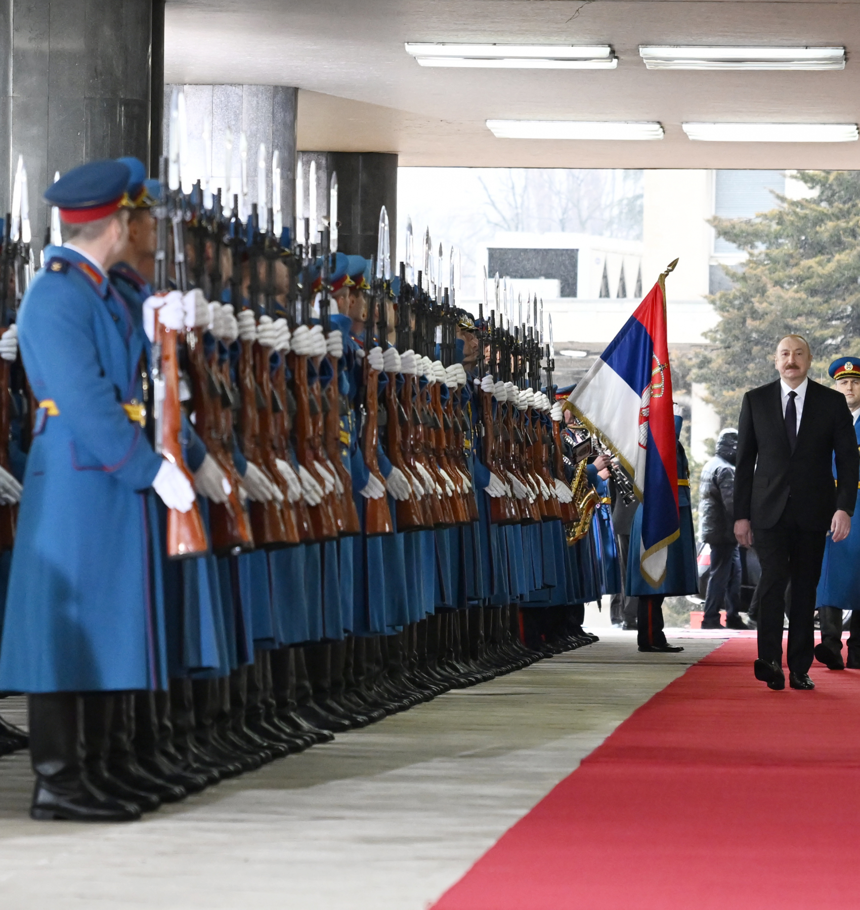 Ильхам Алиев встретился с Вучичем