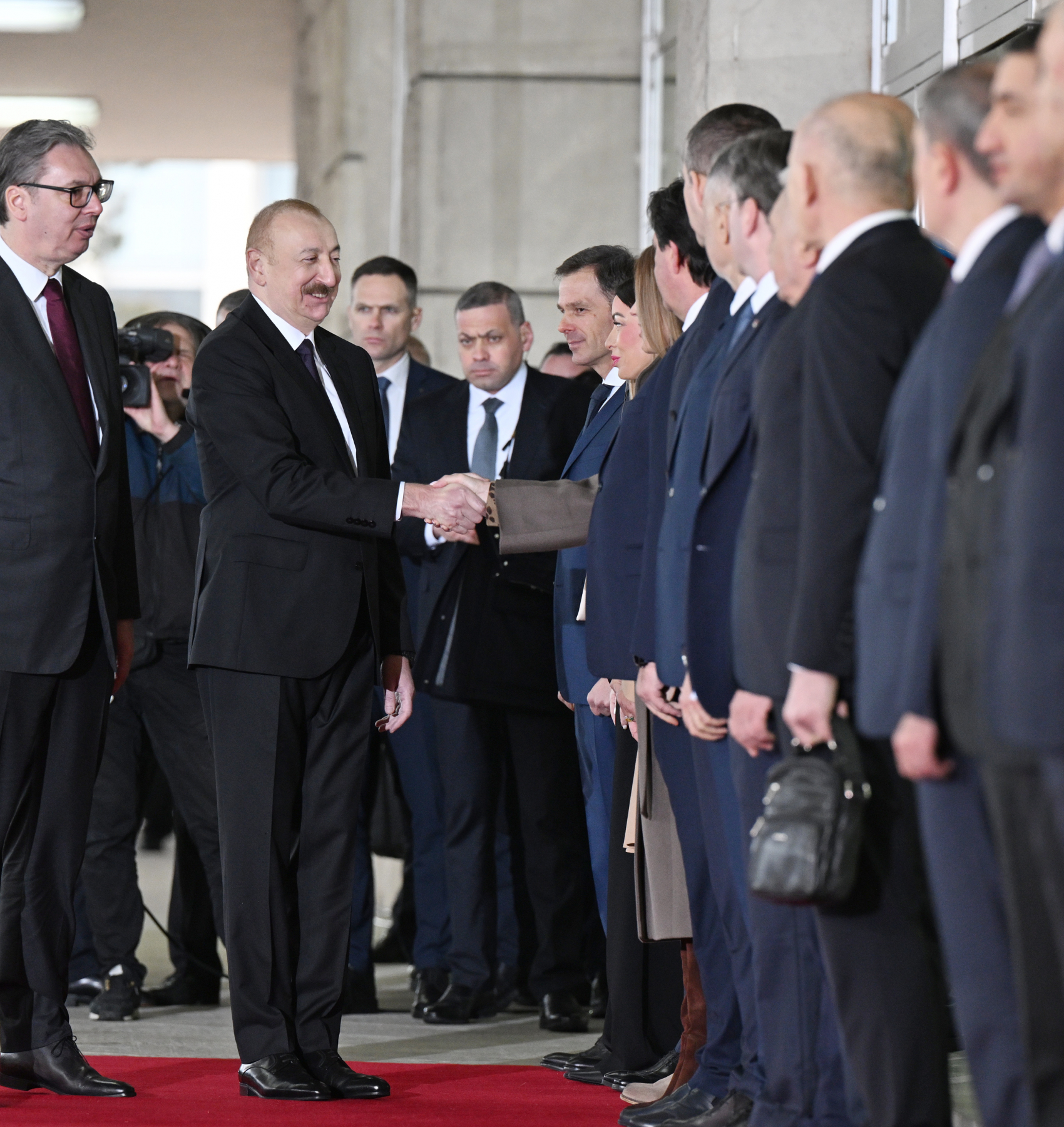 Ильхам Алиев встретился с Вучичем