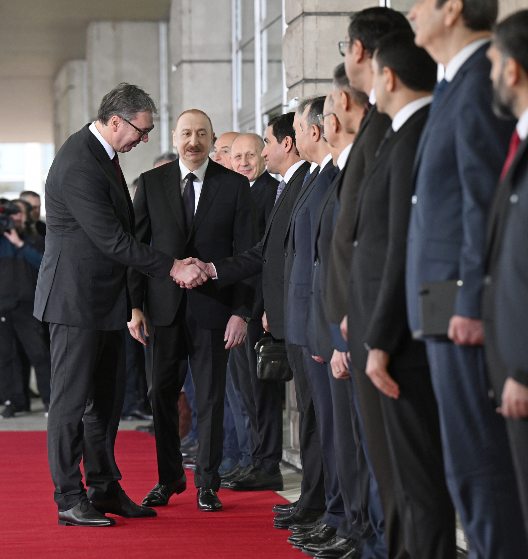 Ильхам Алиев встретился с Вучичем