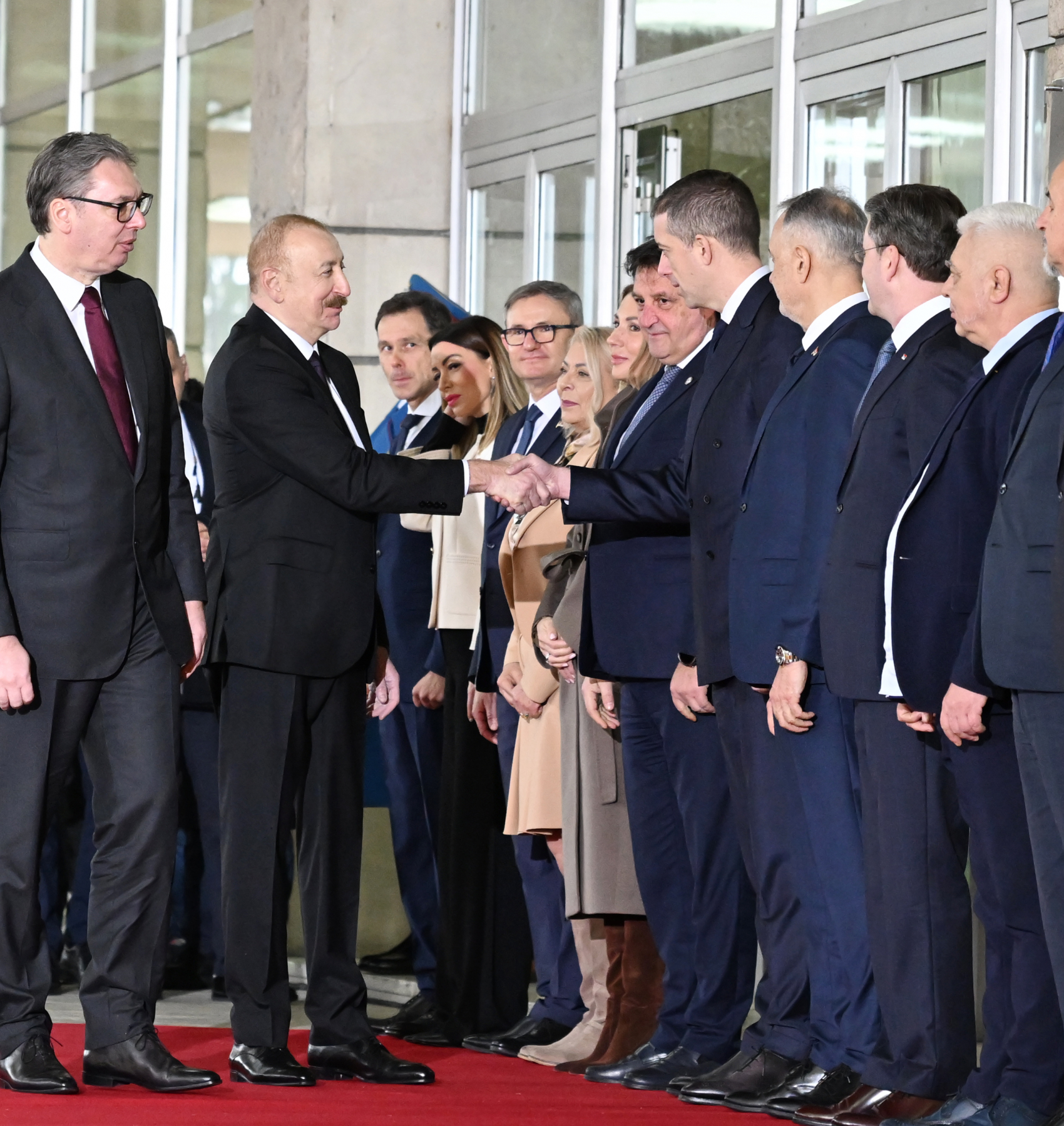 Ильхам Алиев встретился с Вучичем