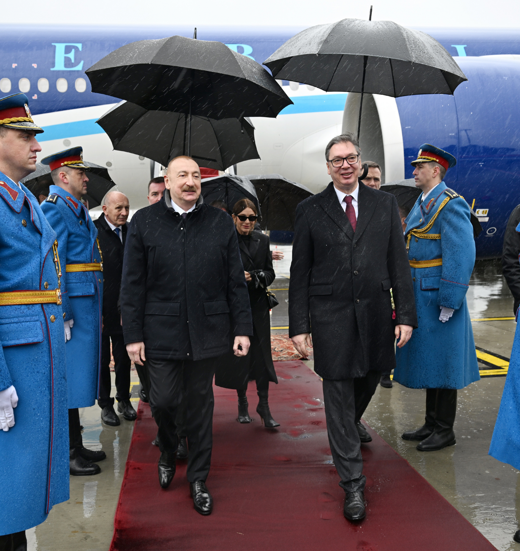 Ильхам Алиев встретился с Вучичем