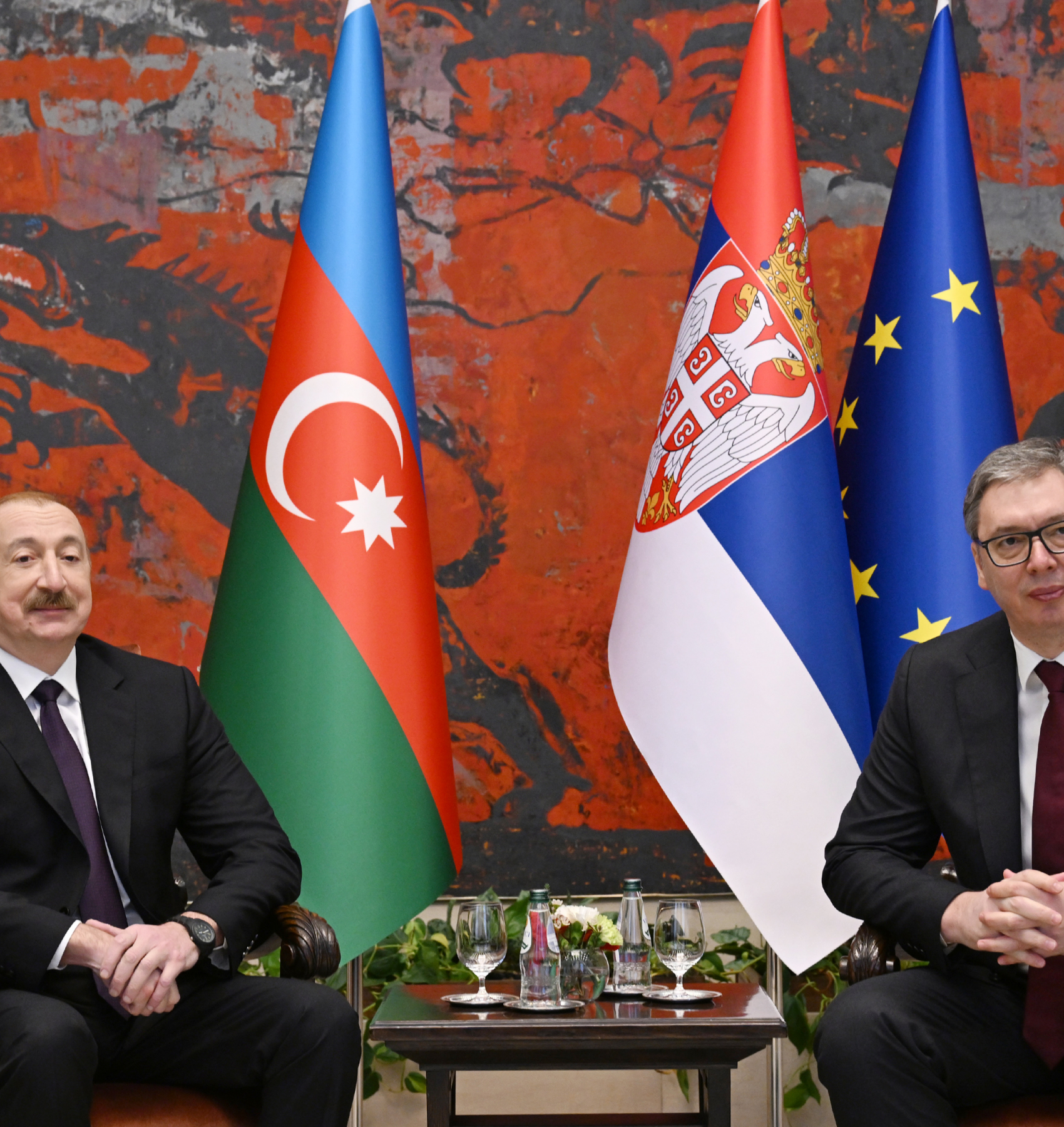 Ильхам Алиев встретился с Вучичем