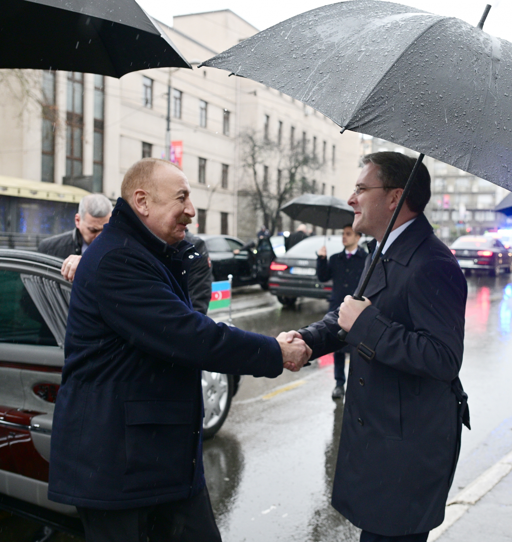 Ильхам Алиев встретился с Вучичем