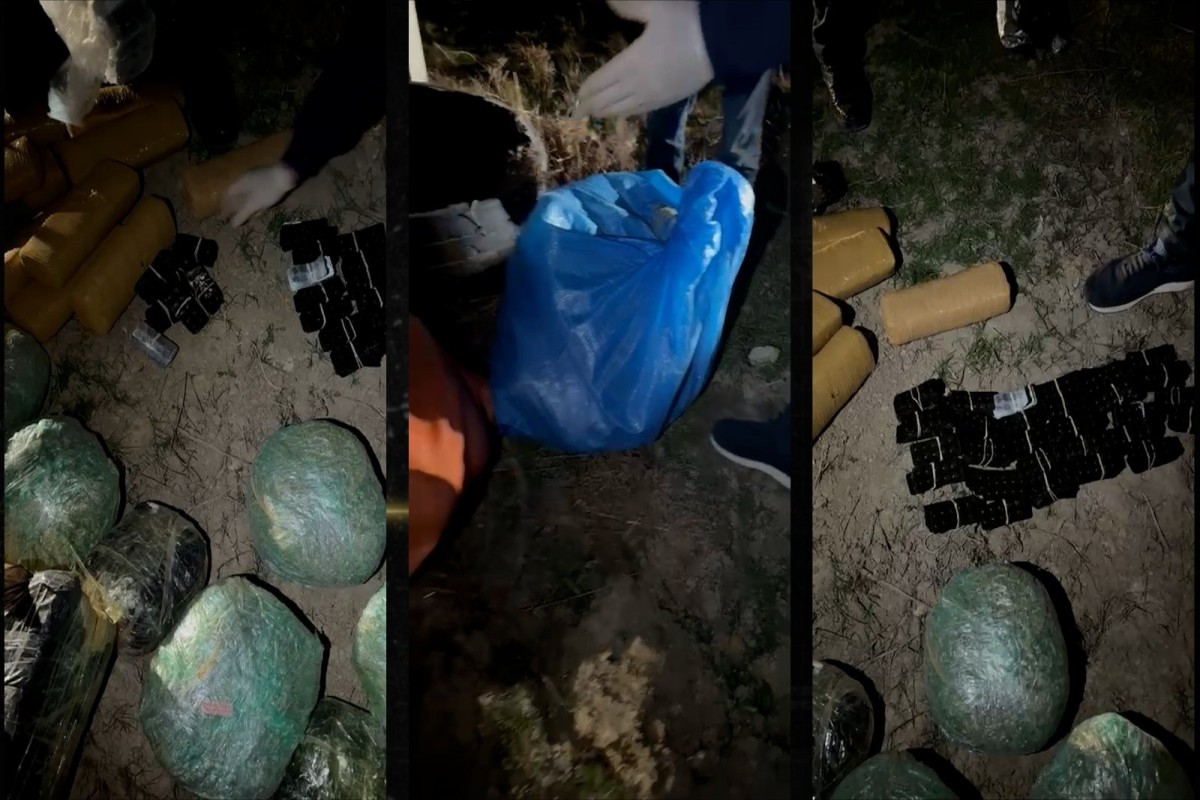 В Баку задержан наркокурьер с большой партией наркотиков