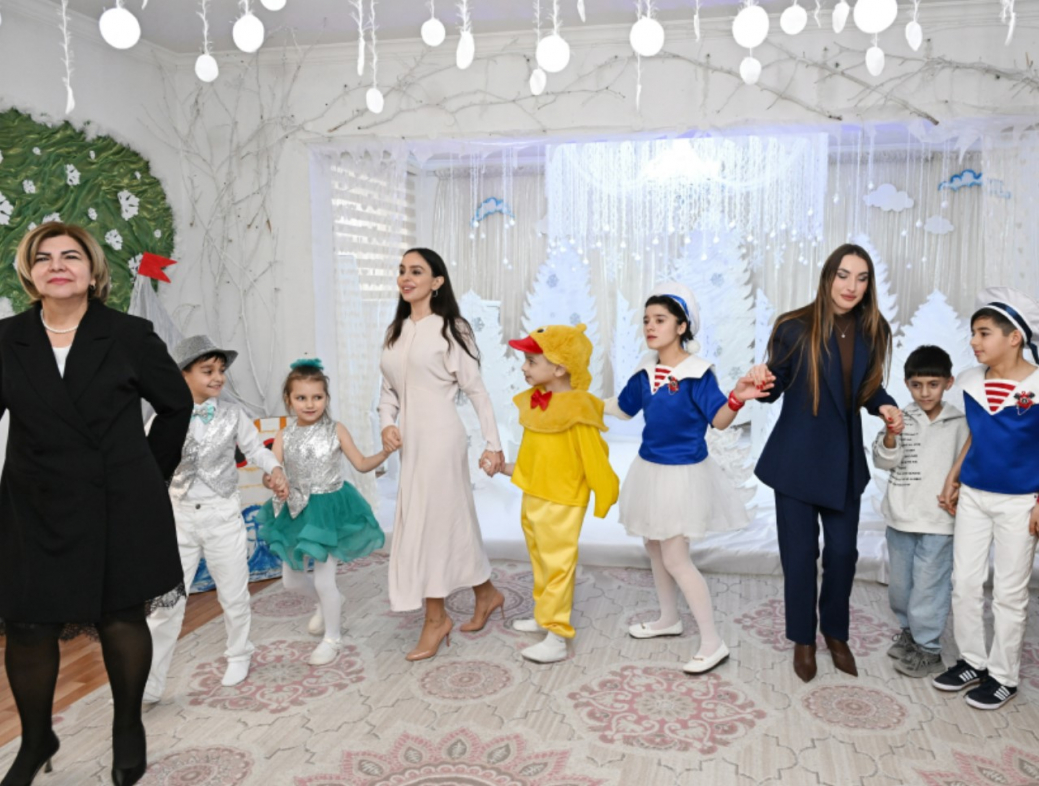 Лейла и Алена Алиевы подарили внимание и заботу воспитанникам детского дома