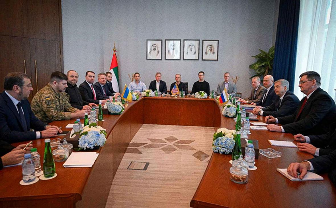 Начались переговоры России, Украины и США