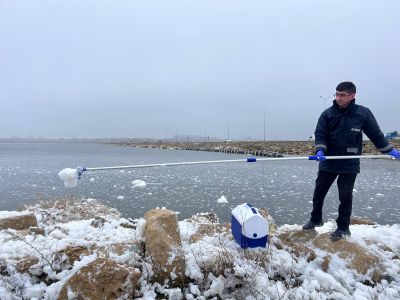 Что за пена покрыла озеро Беюкшор?