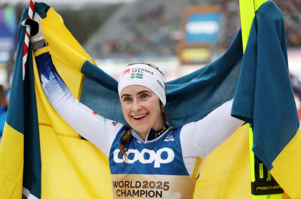 Шведская спортсменка сломала олимпийскую медаль