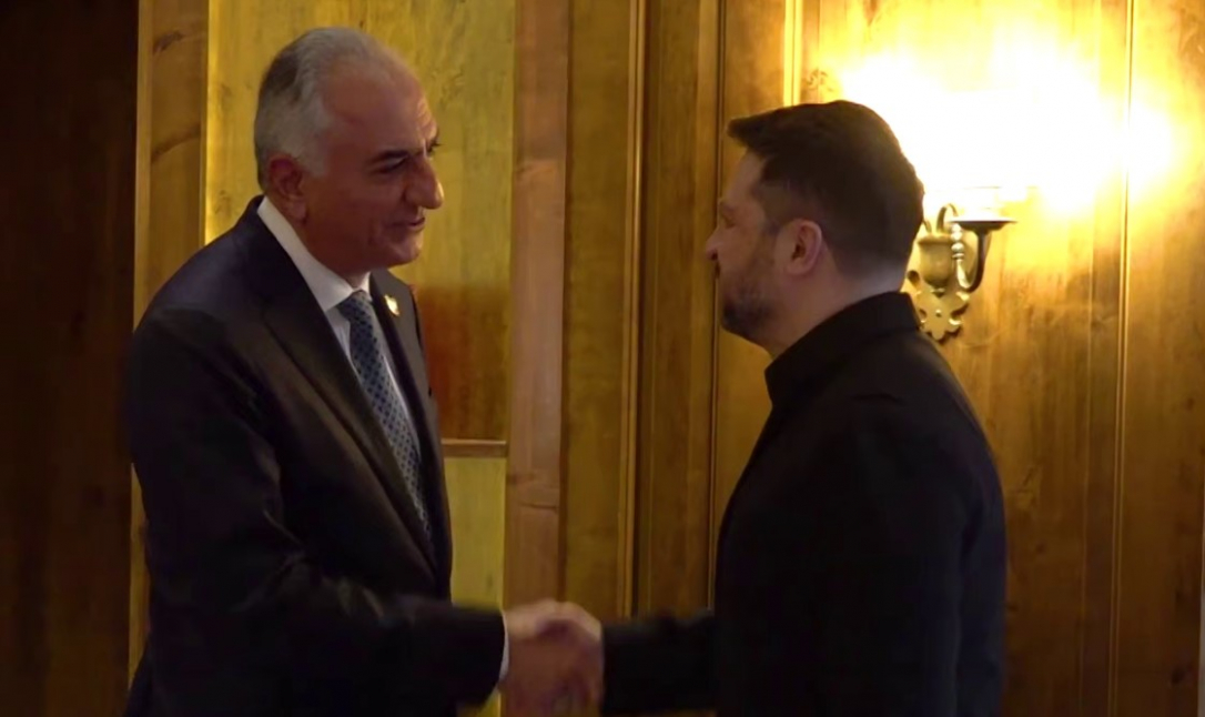 Зеленский в Мюнхене встретился c Резой Пехлеви