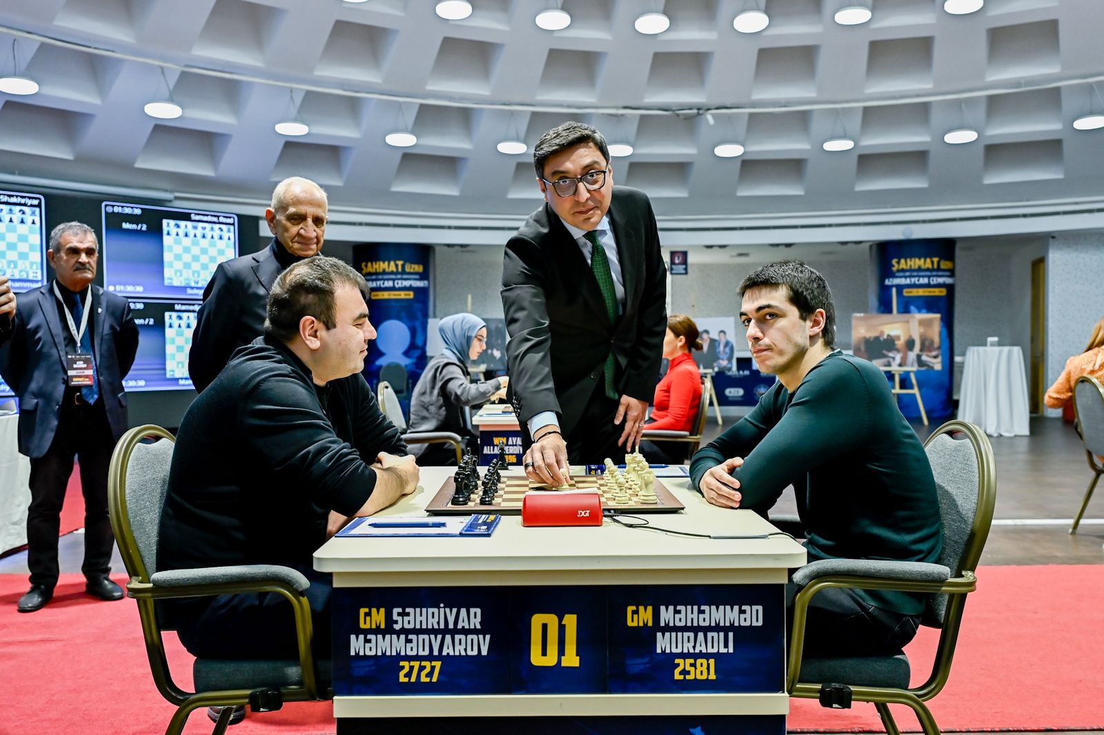 Мурадлы обыграл Мамедьярова и стал чемпионом Азербайджана по шахматам