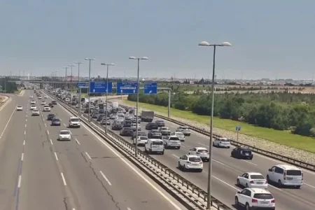 Скоростной режим по дороге в аэропорт восстановлен