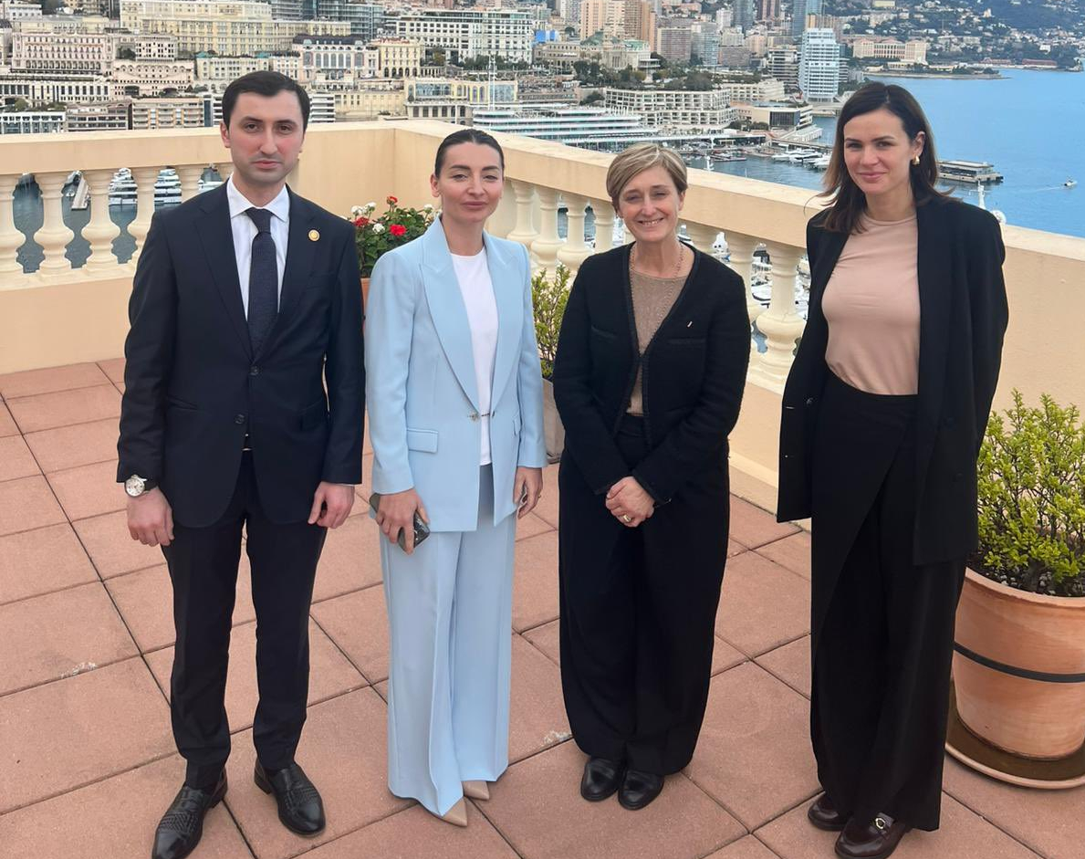 Посол Азербайджана во Франции Лейла Абдуллаева провела переговоры в Монако