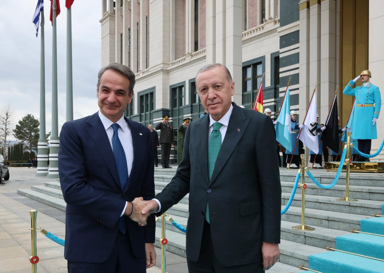 Лидеры Турции и Греции встретились в Анкаре