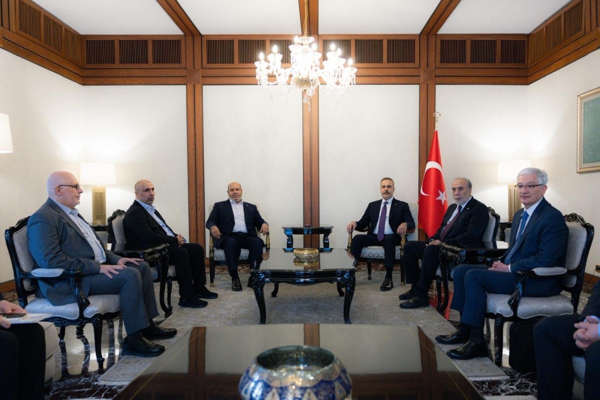 Фидан встретился с делегацией ХАМАС