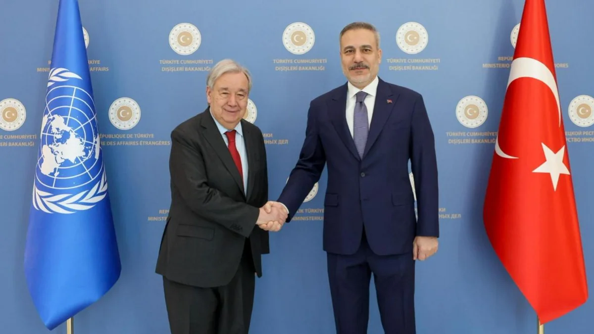 Фидан и Гутерриш обсудили ситуацию в регионе