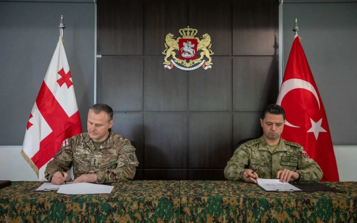 Турция передала военную технику Силам спецопераций Грузии