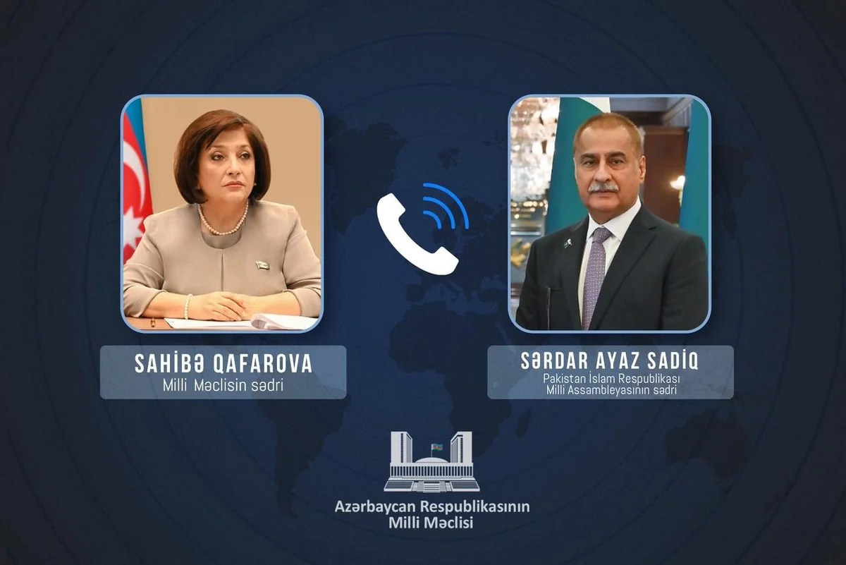 Спикеры парламентов Азербайджана и Пакистана обсудили ситуацию в регионе
