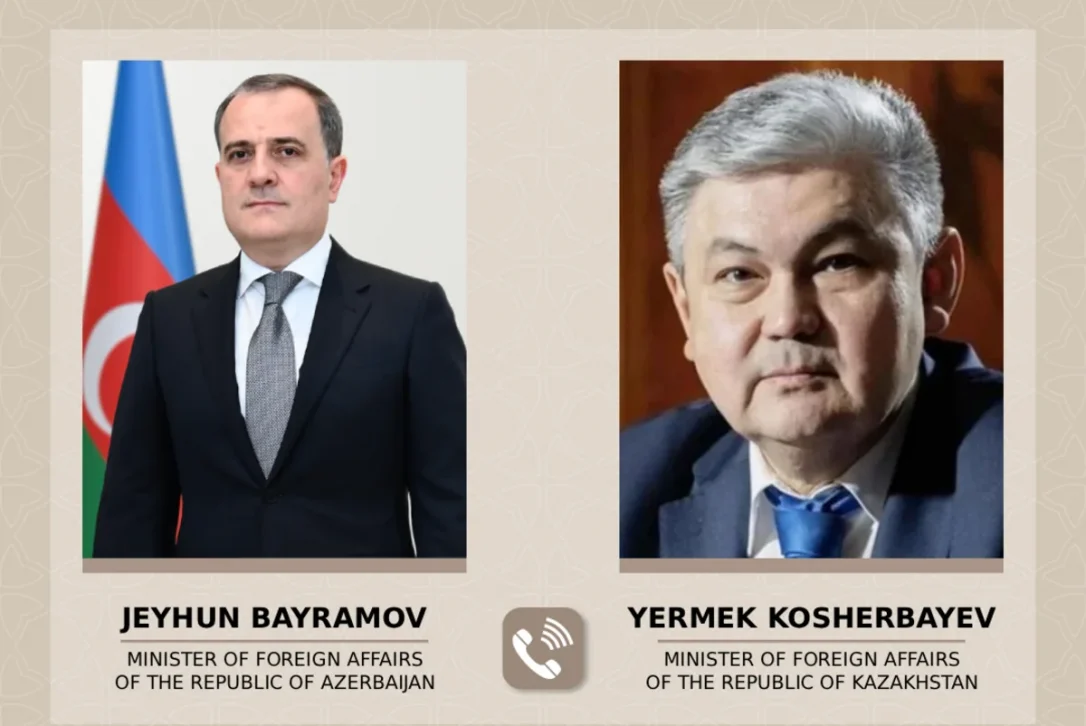 Байрамов обсудил события на Ближнем Востоке с казахстанским коллегой