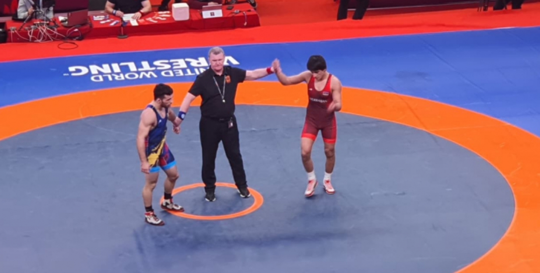 Азербайджанский борец стал чемпионом Европы