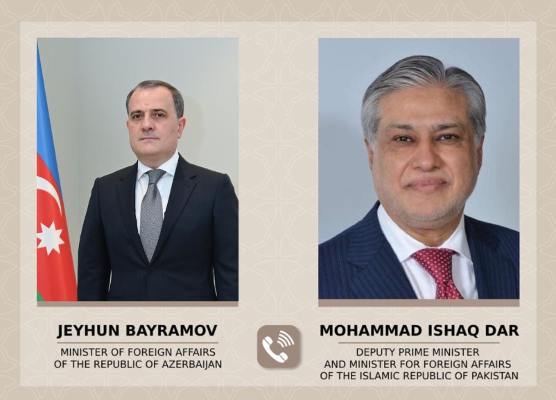 Байрамов обсудил с главой МИД Пакистана ситуацию на Ближнем Востоке