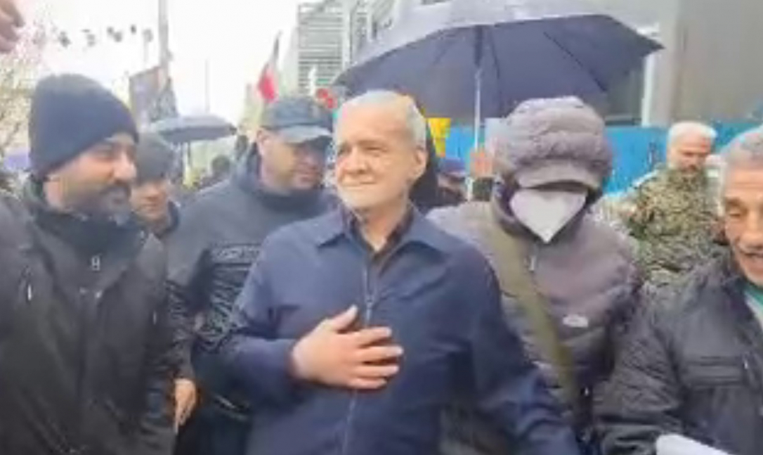 Пезешкиан появился на публике