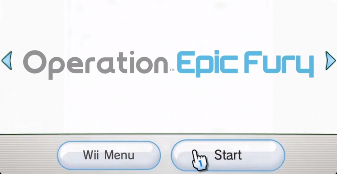 Белый дом показал смонтированную под игры Nintendo подборку ударов по Ирану