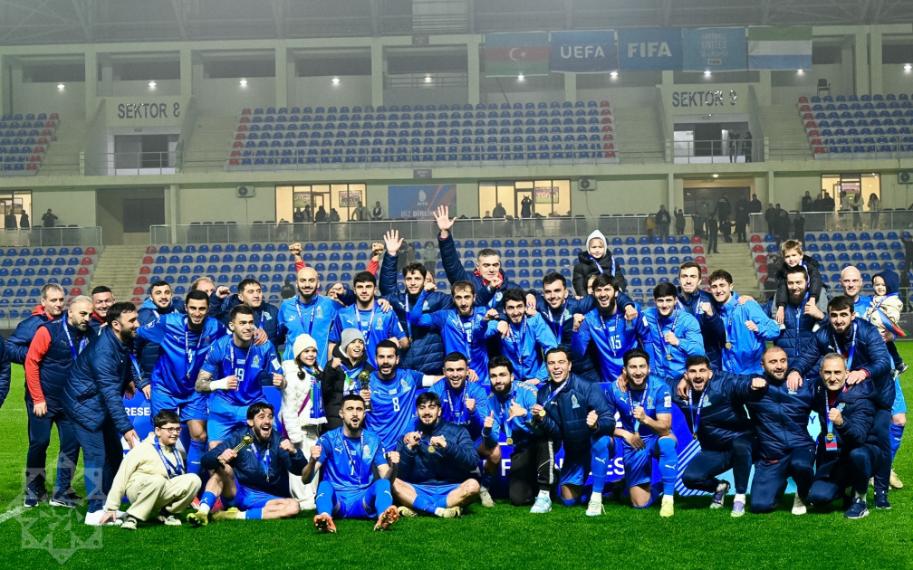 Сборную Азербайджана наградили за победу в «FIFA Series-2026»