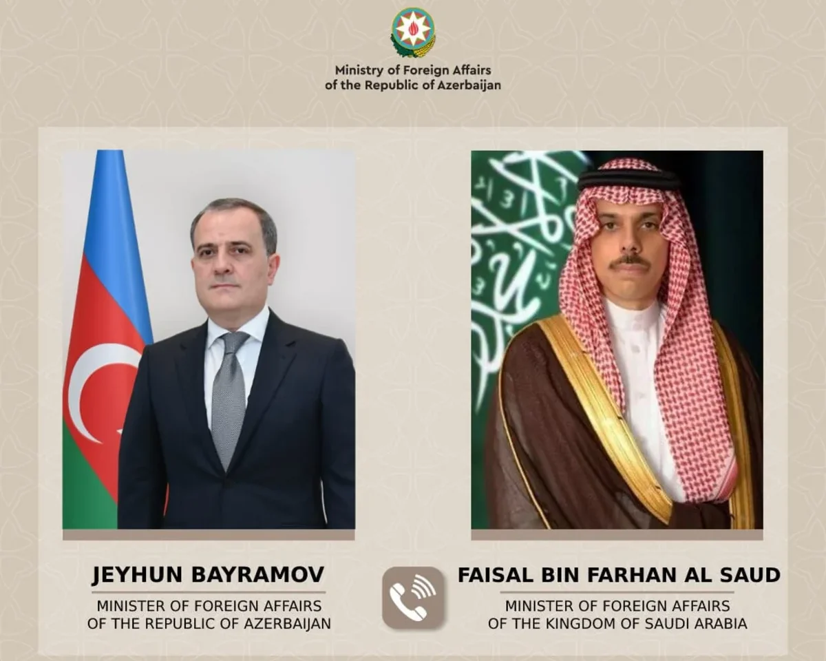 Байрамов обсудил с саудовским коллегой ситуацию на Ближнем Востоке 2 Байрамов обсудил с саудовским коллегой ситуацию на Ближнем Востоке