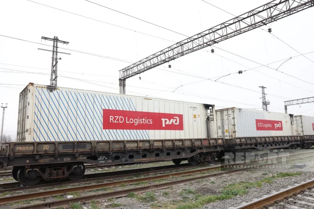 Гуманитарный груз для Ирана прибыл на станцию «Гарадаг»