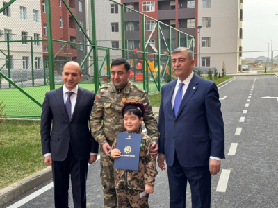 Семьям шехидов и инвалидам войны выдано еще 35 квартир