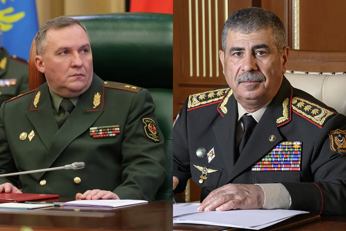 Министр обороны Беларуси осудил удары иранских беспилотников по Нахчывану