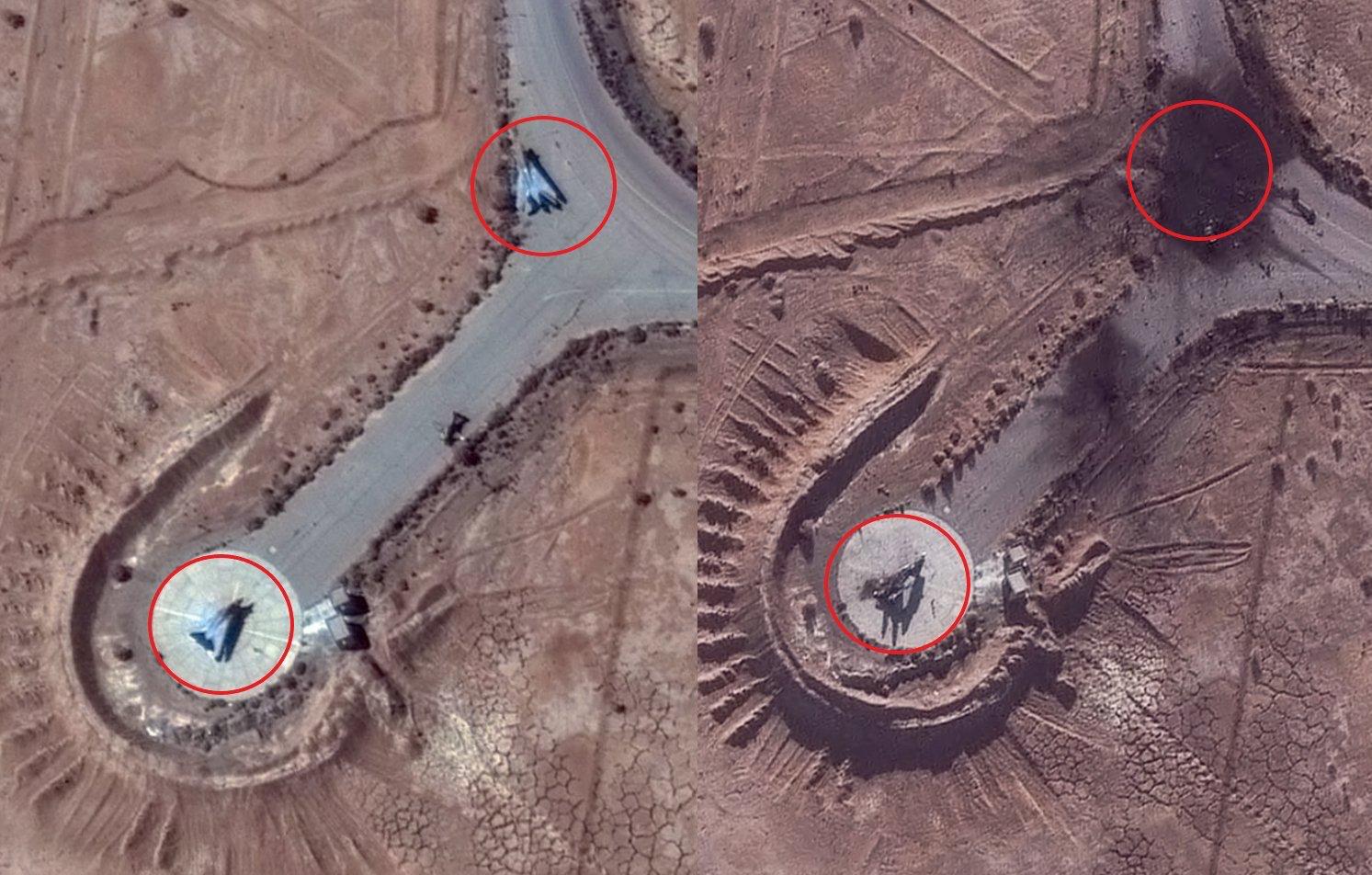 Израиль уничтожил иранские F-14 в Исфахане