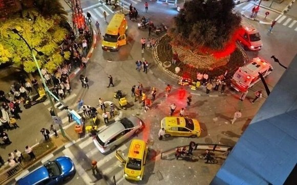 Иран обстрелял центральные районы Израиля