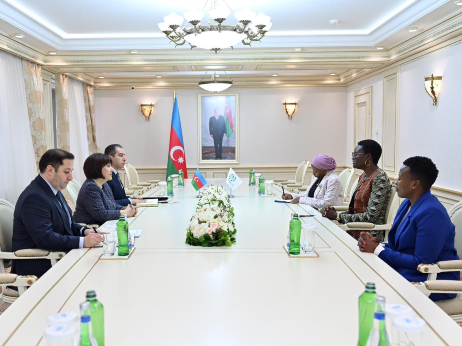 Гафарова встретилась с президентом Межпарламентского Союза