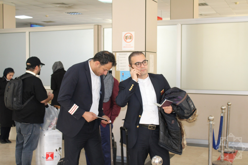 Иранские пилоты и члены экипажа вернулись на родину через Азербайджан