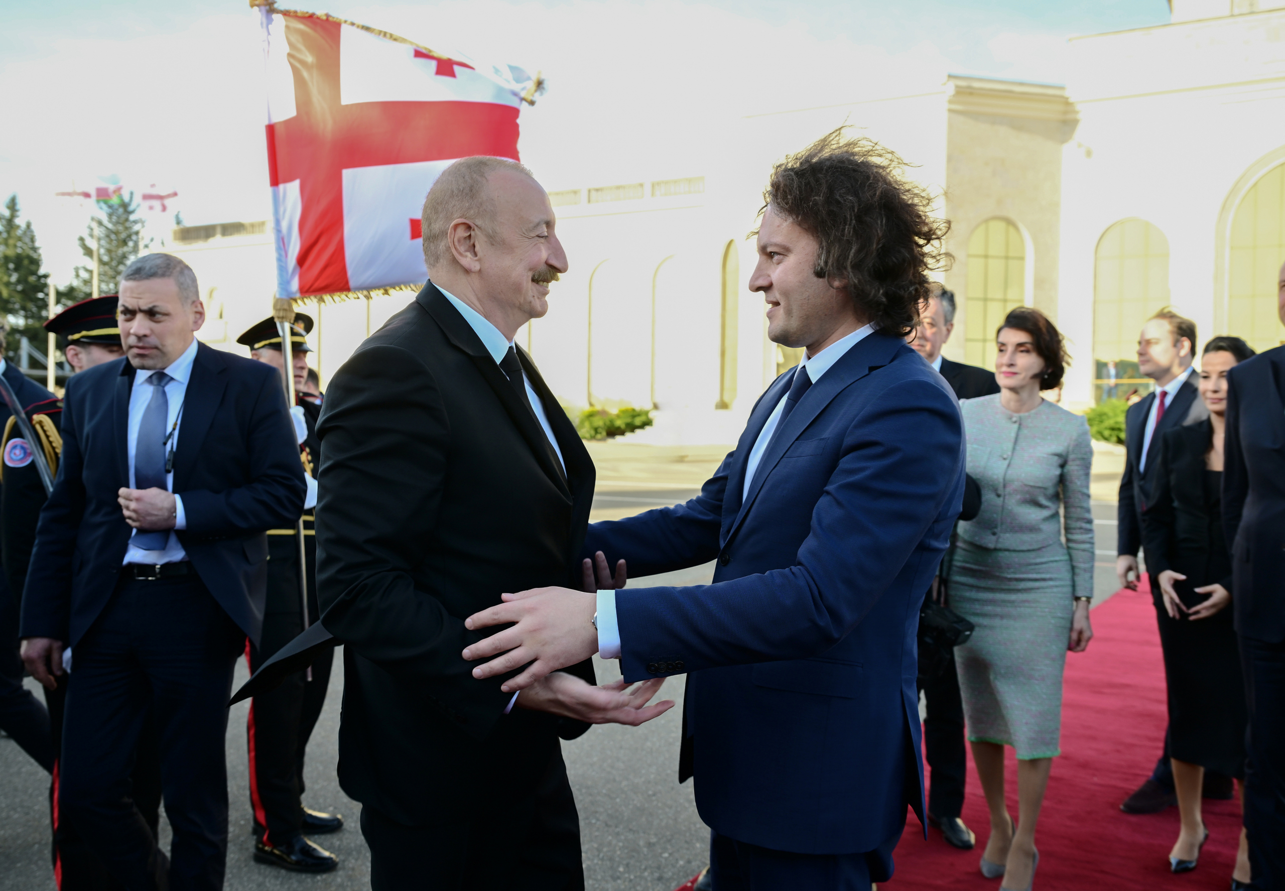 Ильхам Алиев поделился в соцсетях кадрами визита в Грузию