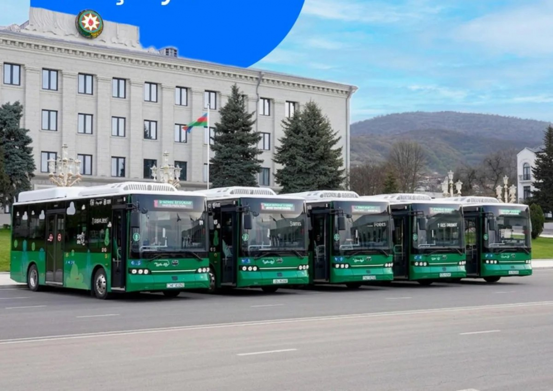 В Ханкенди запускают автобусы