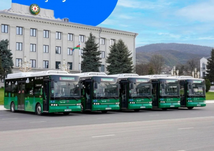 В Ханкенди запускают автобусы