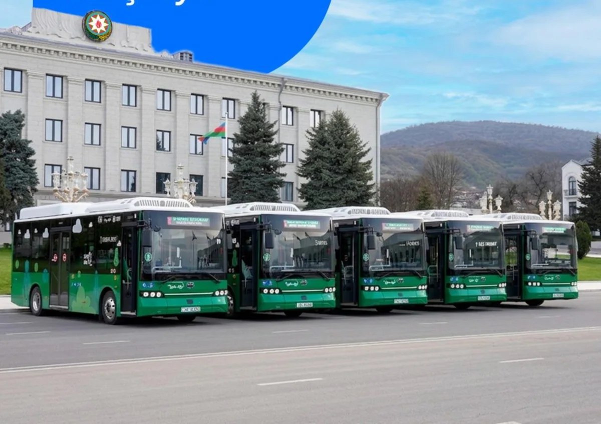 В Ханкенди запускают автобусы